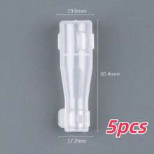 1/3/5件套化妆刷、可重复使用的旅行化妆刷套、化妆品防尘套、化妆海绵收纳盒、塑料化妆搅拌器、化妆刷套、化妆粉扑盒、大号粉扑分配盒、三角形化妆垫盒