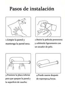 4pcs/set Estantes adhesivos para toallas para pared de baño, soporte para toallas para cocina, baño y lavandería de acero inoxidable, anillo para toallas de mano, soporte para paños de cocina sin taladrar, colgadores de toallas de gran resistencia, barra para toallas de mano/rostro, ganchos, organizadores de almacenamiento de baño, accesorios de ferretería - Dorado - Ver 8