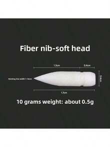 Guangna Blue Fruit Series Acrylic Marker Pen Refill Tips, Acrylic Paint Marker Pen Replaceable Soft Nibs - White, Durable, High Quality, Suitable For Art And Craft Projects, Crafts | Art Supplies | Smooth Writing Marker Pen Replacement Nibs - Nib - View 3