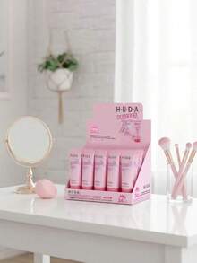 24pz Nueva edición+Loción perfeccionadora de maquillaje HNUEDA+primer multifuncional/efecto prolongado+uso diario/festivo+jóvenes/adultas - Rosa - Ver 4