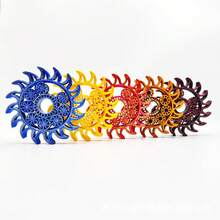 1pc New Sun Rotating Decompression Toy - Multicolor - View 5