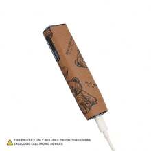 适用于 IQOS ILUMA I ONE / Ilma I 的保护套，时尚的吸烟设备外壳配件，棕熊 PU 皮革 + 坚固的 PC 外壳，高强度抗冲击，有效防止刮擦和碰撞，易于存放和携带，轻巧简约设计，优雅个性，男女皆宜，是情人节、圣诞节、父亲节等节日送给吸烟者的理想礼物。 - 彩色 - 查看 12