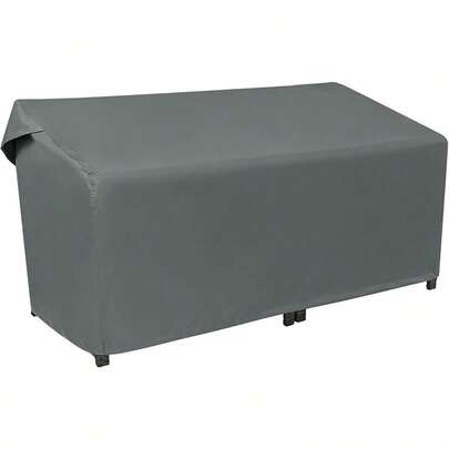 Patio Bench Cover 600D Outdoor Sofa Cover 2Seater Garden Patio Seat Cover Waterproof And Heavy Duty Lawn Bench Furniture Covers For Outdoor Seating 76 * 32.5 * 33inch (Loveseat)