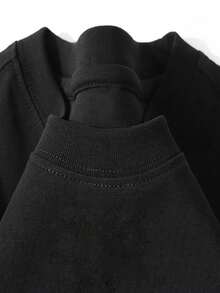 Estilo Irónico Camiseta de Manga Corta para Hombre con Camarón Rojo y Frase " Madre", Diseño Satírico y Atrevido, Corte Oversize, Ideal para Fiestas de Verano o Salidas con Amigos, 220 g 100 % algodón, Suave, Fresco,  Humorística - Negro - Ver 9