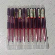 10/20pcs Quick-Drying 0.5mm Liquid Gel Pens, Black And Red Ink Ballpoint Pens For Office Signature, Back To School Supplies, Student Stationery