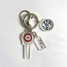 KPOP Fandom Keychain, AESPA, New Denim Keychain, EXO, Fandom Keychain Pendant - Multicolor - View 23