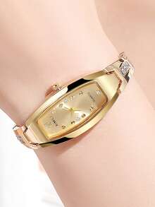 1件高端时尚、休闲、小众、百搭、精致、经典、高端、优雅设计的女士石英钢带手表，适合作为生日礼物 - 均碼 - 查看 13