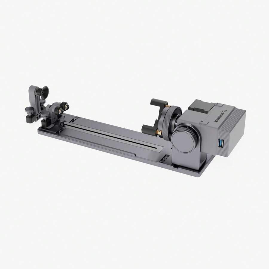 Atomstack R8 Rotary Chuck Engraver Adjustable Rotary Axis 180° Rotating For Cylindrical Objects
