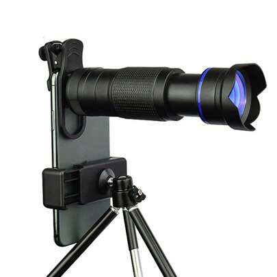 High-Powered 36X Photography Telescope Kit Lens Accessories For Mobile Phone Shooting Kit Compatible With Iphone Android Phone For Summer Vacation, Travel, Creative Photography, Social Media Content, Vlogging Vacation Travlel Studio Outdoor Live Streaming Travel Vlog Video Recording Influencer Content Phone Accessories Phone Camera Lens Photography Accessories