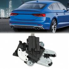 Trunk Latch Lock Fit For A4 S4 S5 Jetta Passat CC Eos 4F5827505D - Black and White - View 9
