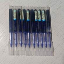 10/20pcs Quick-Drying 0.5mm Liquid Gel Pens, Black And Red Ink Ballpoint Pens For Office Signature, Back To School Supplies, Student Stationery