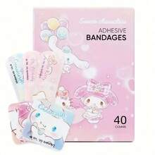 40片/套 三丽鸥品牌卡通奇幻防水创可贴，40片装，家居必备，方便收纳