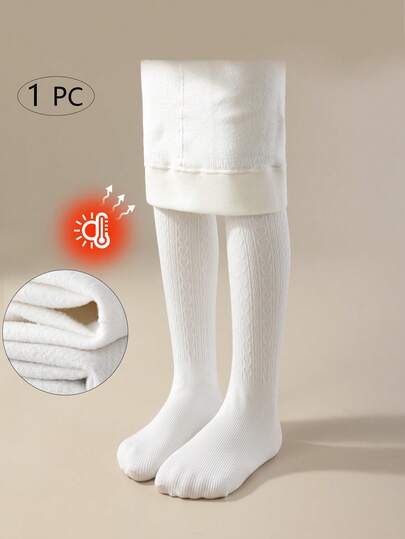 1pc Girls Leggings, Children Tight Pants, Infant Tights, Black, Solid Color, Kids Dance Pants, Footless Mesh Tights, Cartoon Heart Pattern, Jacquard Thin Style, High Stretch Footless Mesh Stockings, Mesh Socks, Dance Socks, Suitable For Daily Wear, School Cute Style Dance Pants, Spring/Summer All Season Regular Footless Pants, Suitable For Students Daily Gatherings, Wear With Skirts, Shorts, Shoes, Back To School Tight Pants