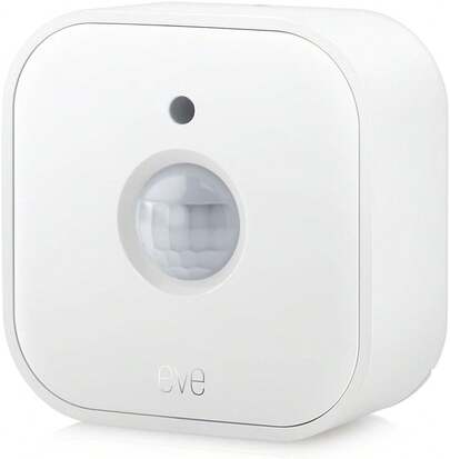 Eve Motion (Matter) – Motion Sensor With Light Sensor, IPX3 Resistance, Automatic Activation Of Lights And Devices, ThreadSpecialForCanada