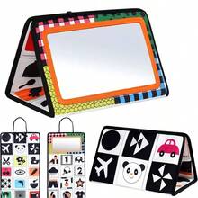 Children's 3D Tactile Learning Book - Colorful Early Education Cognitive Story Book, Suitable For Boys And Girls - Polyamide Material With Mirror Reflection - Ideal Party Favor And Holiday School Supply, Teen Learning Tool - Multicolor - View 2