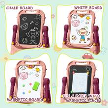 Kids Magnetic & Mechanical Drawing Boards - Pink - View 4