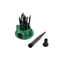 360 Degree Rotating Garden Sprinkler, Automatic Irrigation Tool, Multi-Head Lawn Sprinkler