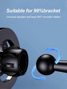 360° Rotatable Magnetic Car Phone Holder - Air Vent Clip Mount, Hands-Free Floating Phone Holder, Suitable For Smartphones