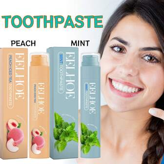 美白牙膏，清新口气，清洁牙齿，去除黄渍，口腔护理牙膏