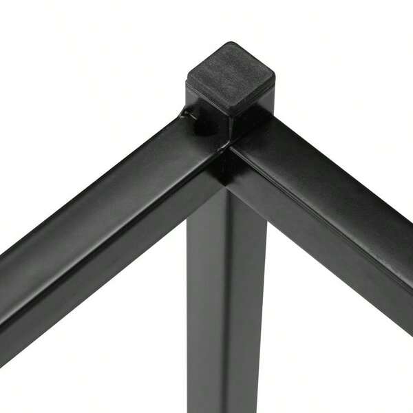 Console Table Hallway Table With Metal Frame Black And White