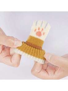 4pcs Chair Socks, Hardwood Floor Chair Leg Covers, Cat Claw Chair Leg Covers To Protect Floors, Chair Leg Floor Protectors, Prevent Scratches And Reduce Noise - Multicolor - View 8