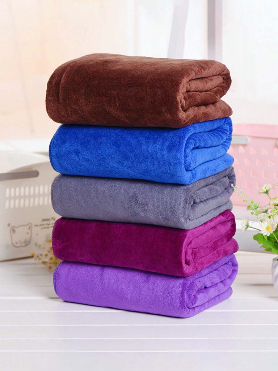 Ultra-Soft, Super Absorbent, Skin-Friendly And Non-Shedding Quick-Dry Towel, Suitable For Outdoor Pool, Home, Couples, Face Washing, Bathing, Hand Drying, Hair Drying. Ideal For Bathroom, Kitchen, Outdoor Use, Also Can Be Used For Car Cleaning And Hand Drying. Perfect For Home Or Travel. - Multicolor - View 1