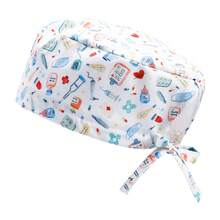 1 pieza Diadema ajustable con estampado de corazón de poliéster, unisex - Multicolor - Ver 17