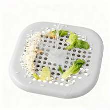 1 szt. Silikonowy filtr do włosów i korek spustowy do wanny i prysznica - zapobiega zatykaniu i powstawaniu nieprzyjemnych zapachów