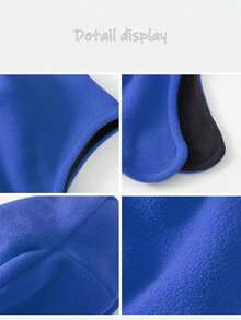 قبعة شتوية دافئة للدراجات الخارجية، قبعة لي فنغ مقاومة للرياح مع حماية للأذن من الصوف، قبعة شتوية سميكة مزدوجة الطبقة، قبعة نوم للمسنين - متعدد الألوان - مشاهدة 3