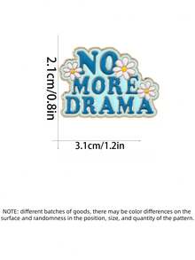 1枚向日葵可爱胸针字母胸针蝴蝶徽章服装包包装饰扣章节日小礼物情人节礼物 - 彩色 - 查看 3