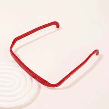1/3pcs Women Square Glasses Headband Coloful Invisible Fixed Hair Clips Wave Curly Hair Ties Temples Headband Accessories - Broen - Xem 8
