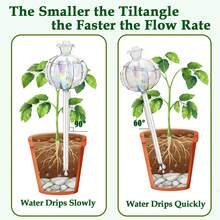 1pc/2pcs Self-Watering Planter Liner, Indoor Plant Watering Device, Indoor Plant Self-Watering Bulb, Easy Care Indoor Plant Accessory, Houseplant Lover's Indoor Item - Multicolor - View 2