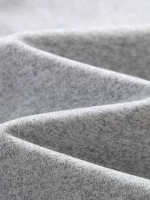 青少年男孩洛杉矶图案圆领T恤，夏季休闲柔软T恤 - 灰色 - 查看 4