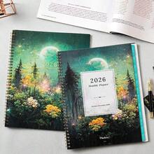 CZ 2026 Monthly Planner/Calendar 2026 Planner JAN 2026 DEC 2026 9 X 11 Monthly Planners 2026 2026 Calendar Planner With Spiral Binding + Tabs + Back Pocket 5837 - 綠色 - 查看 8