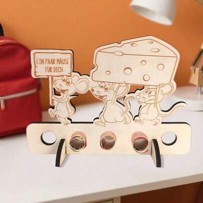 New Graduation Gift For Youth, Flat Wooden Money Clip, Wooden Money Holder For Graduation Party, Boys And Girls