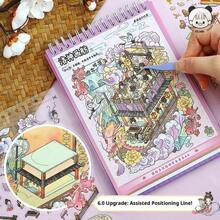 Bộ sưu tập tranh phong cảnh thu nhỏ 6.0: Hình dán phong cảnh, bộ hình dán cảnh cổ xưa hơi rùng rợn, 20 mẫu, sổ tay giá trị, hình dán sổ tay, sách hình dán, hình dán điện thoại kim loại, hình dán thời trang, hình dán 3D, hình dán đa năng, món quà sinh nhật và Giáng sinh hoàn hảo cho bạn bè - Nhiều màu - Xem 5