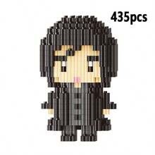 一套包含 400 多块小型积木的精美卡通主题迷你积木，DIY 创意玩具套装，非常适合房间装饰、收藏级桌面装饰，以及作为万圣节、圣诞节、感恩节的礼物。 - 彩色 - 查看 14