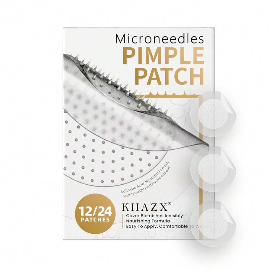 12/24pcs New Micro-Needle Scar Body Scar, Mole Cover Patches, Thinner & More Natural Coverage Patches, No Irritating Ingredients, Suitable For Multiple Skin Types, Gentle Formula, Unisex - Multicolor - View 1