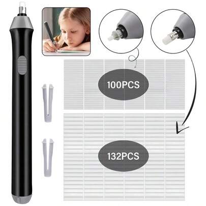 Borrador eléctrico ajustable dibujo de lápiz 235 repuestos