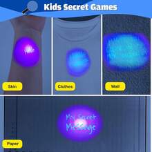 1pc/Set Invisible Ink Pen With UV Light - Magic Secret Pen For Birthday Gifts & Classroom Prizes (In OPP Bag Only) - Random Colors and Styles - View 7
