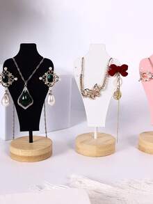 1pc - Portrait Style Accessory Display Rack, Model Accessory Storage Rack, Necklace And Earring Multifunctional Jewelry Storage Rack, Accessory Rack. - Multicolor - View 2