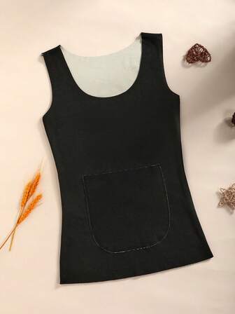 CELILIN 保暖胸部束胸上衣 | 口袋设计 & 无缝隐形压缩背心