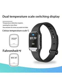 Electronic Watch Outdoor Mosquito Control Device - Physical Repellent, USB Charging, 3 Frequency Levels, ABS Material Smart Insect Repellent - Beige - View 4
