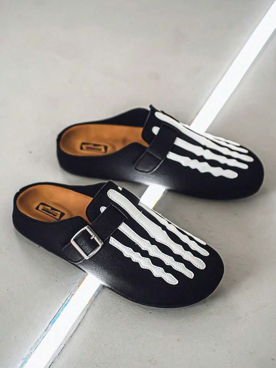 Men's Summer Fashionable Comfortable Stylish Outdoor Casual Sandals - Black - View 1