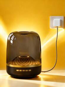 Waterproof Bluetooth Speaker With RGB Lights, IPX7 Rating, Portable Wireless, TWS Stereo Sound, 360° Surround, Long Battery Life - Ideal For Shower, Party, Outdoor, Travel, And Holiday Gifts (Veterans Day, Thanksgiving, Christmas)​ - 黑色 - 查看 8