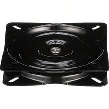 17721 Seat Swivel For Boat Seat 3Degree Tilt Action 7 Inches Steel Black Powder Coated