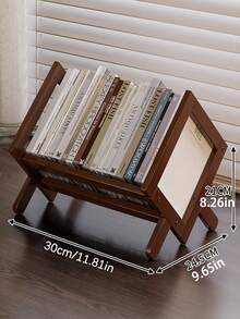 1 Creative Cross-Border Minimalist Bookshelf Home Student Desk, Organizer Rack, Office Desk, Study Book Storage Table Frame Home Organization, Book Display Stand Minimalist Design, Simple Storage Box Lightweight Frame, Multifunctional Table Study Bookshelf, Workspace Organizer Home Office - Multicolor - View 12