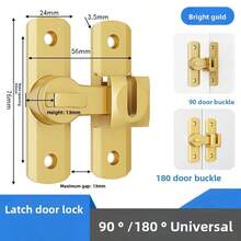 商用级重型门锁 - 不锈钢手动门把手，支持 90° 和 180° 多角度安装 | 专业抛光表面，适用于办公室、酒店和餐厅 | 安全门锁五金，外观时尚金属质感，提升家居和商业安防 | 结构坚固耐用，操作简便