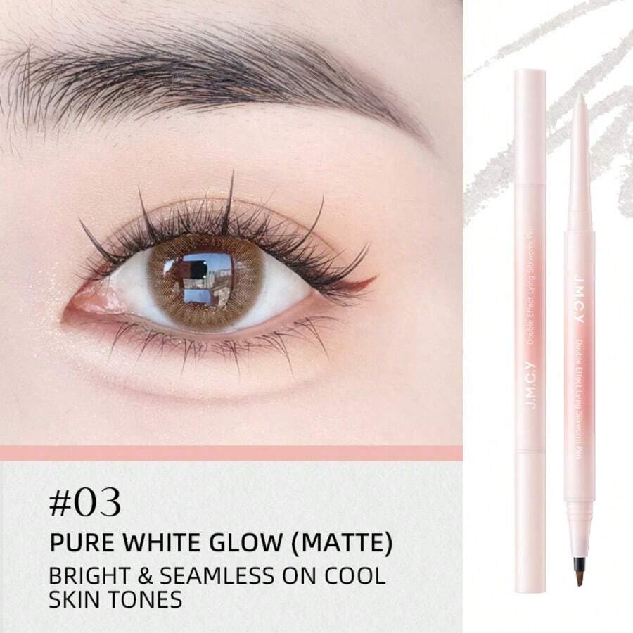 J.M.C.Y 二合一眉笔兼高光刷，新手友好