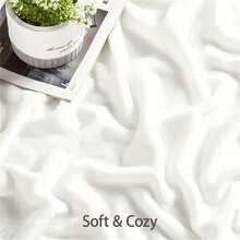 Nap Blanket P-Plim P-Plims Lovely Warm Knee Bed Fleece Camping  Sofa Winter   Fluffy Soft Blankets Microfiber Bedding - 黑色 - 查看 2